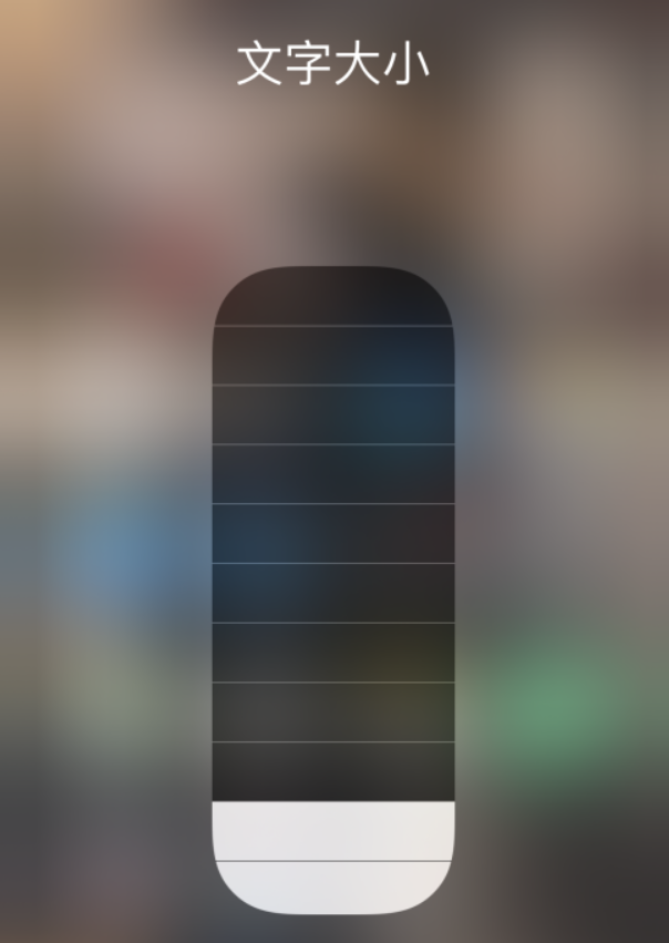 永城苹果手机维修分享小技巧：在 iPhone 控制中心快速调节字体大小 